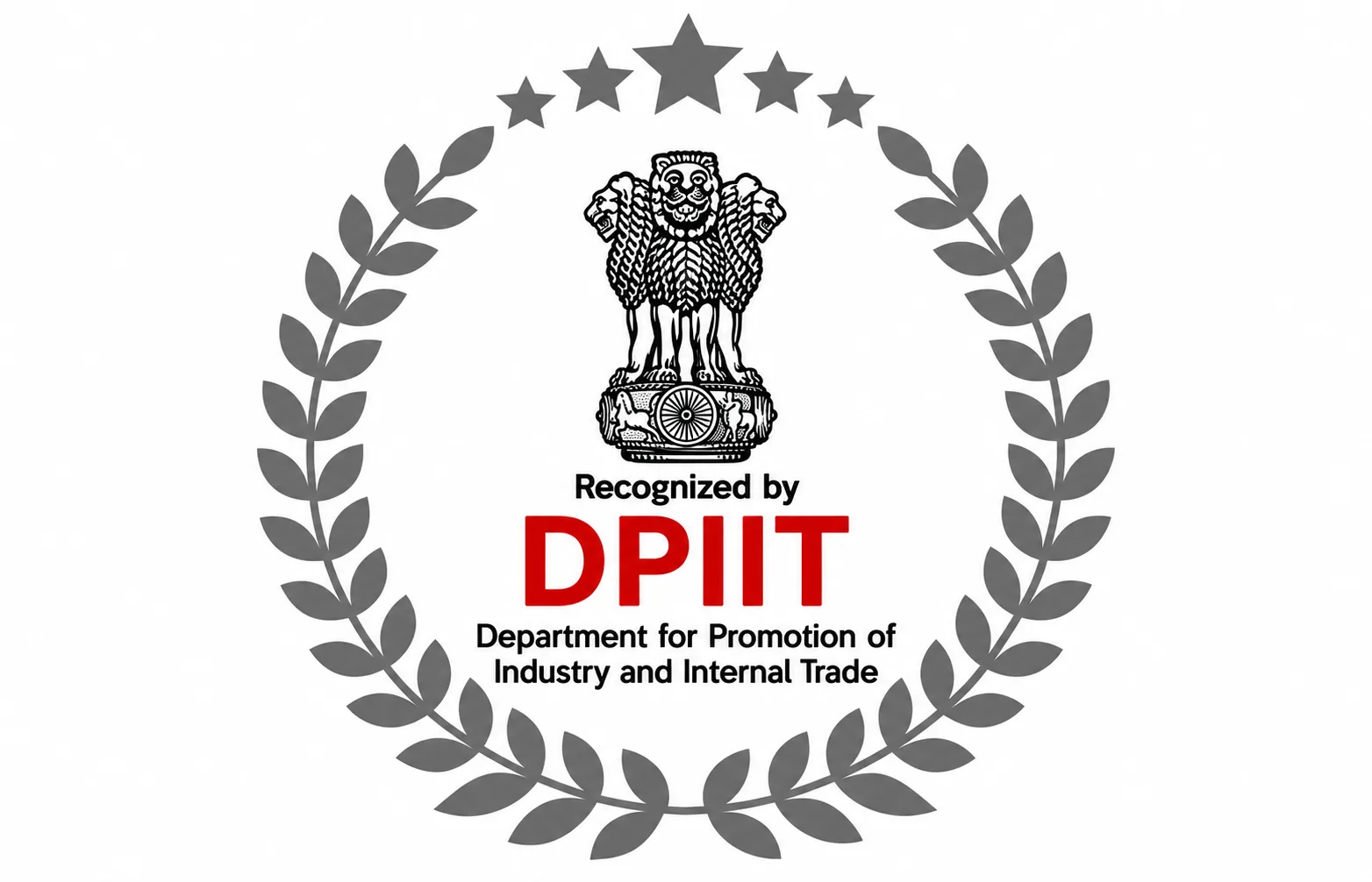 DPIIT recognition emblem