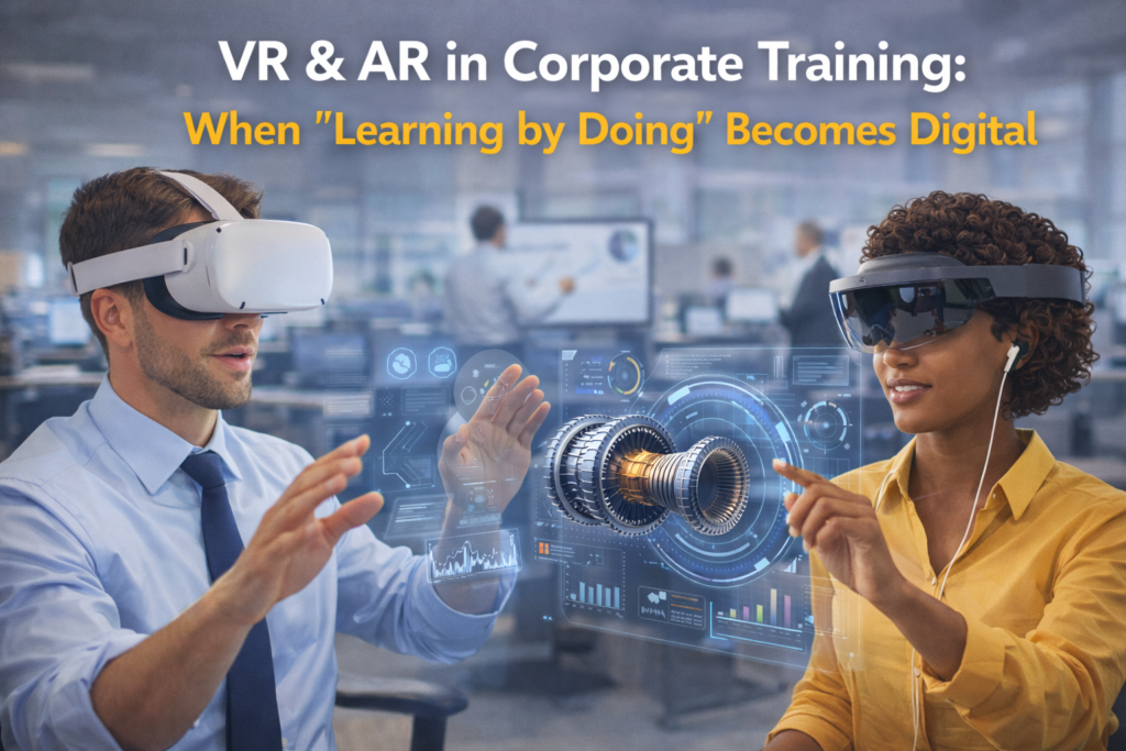 VR training, AR training, immersive learning, virtual reality corporate training,